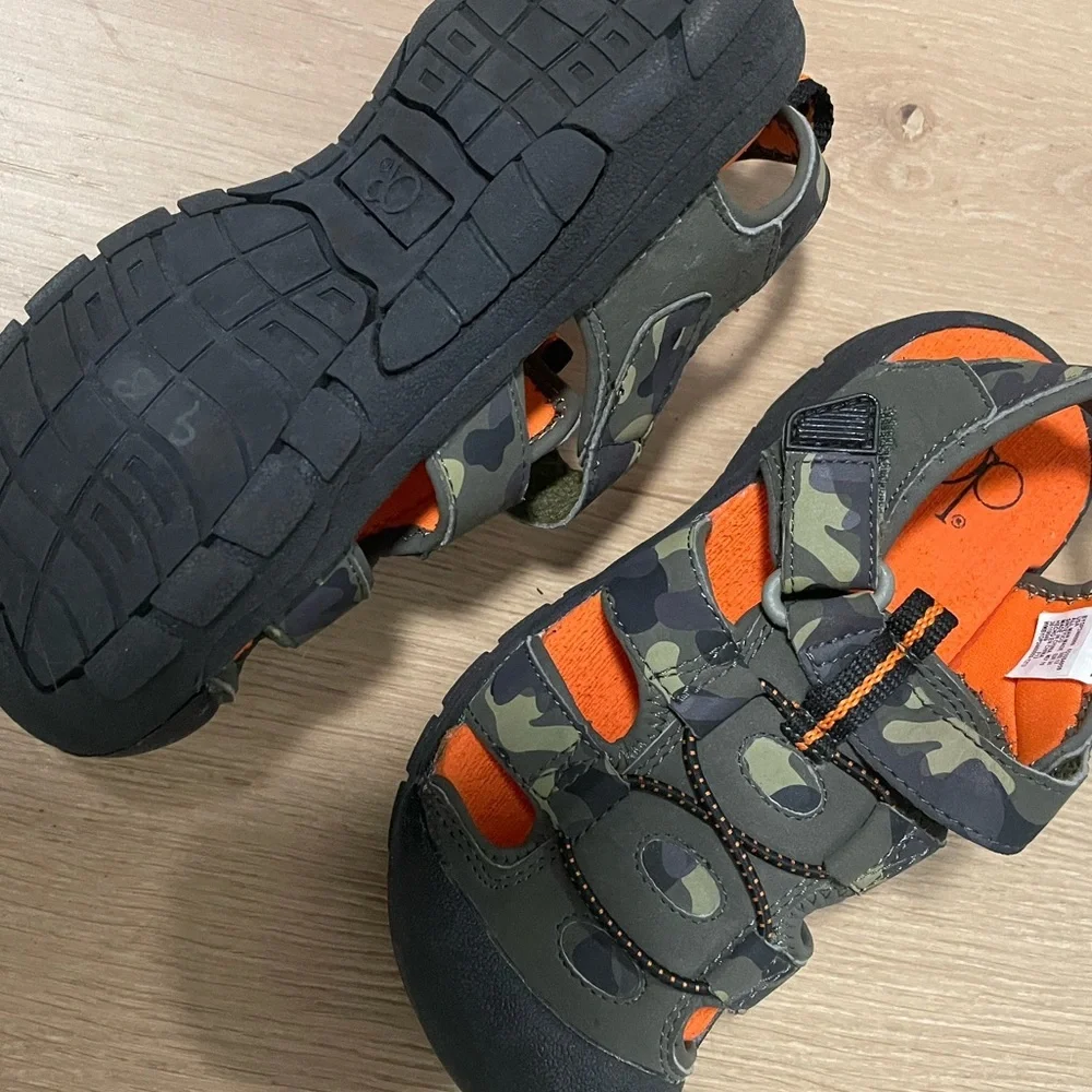 OP Boys Sport Sandal Camouflage size 12
